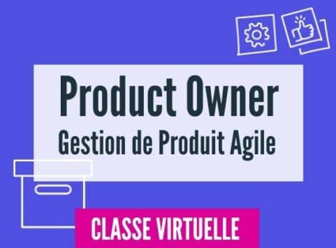 Formation en ligne product owner et gestion de produit agile