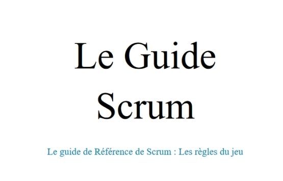 Scrum Guide nouveautés 2020