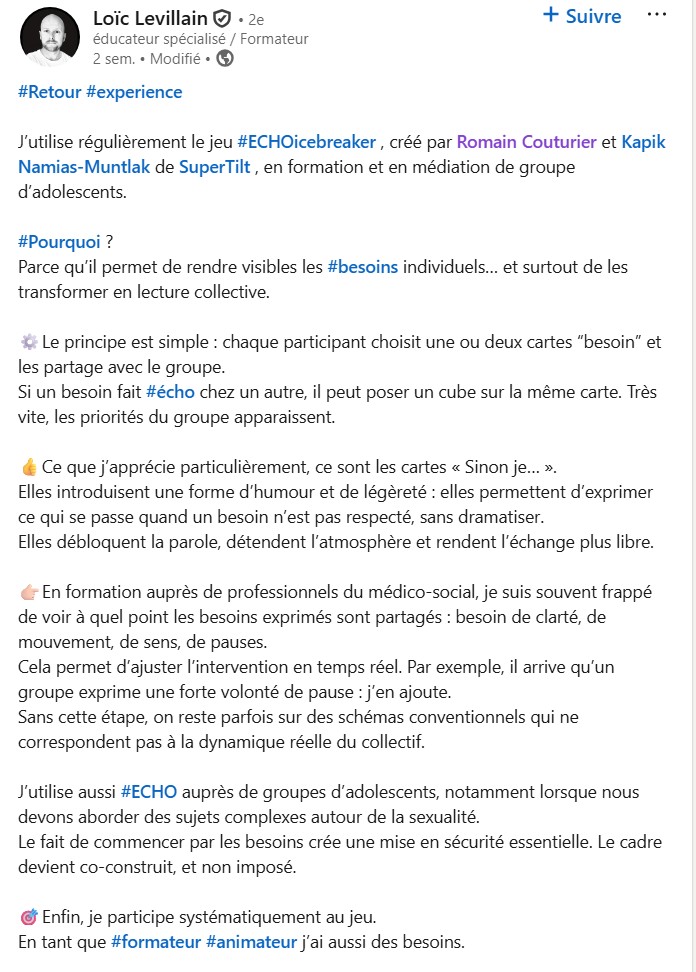 Echo-Retour-Loic-Levillain